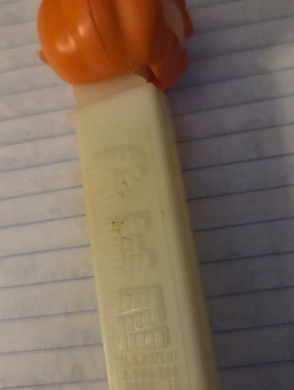Vintage Halloween Pumpkin PEZ Dispenser